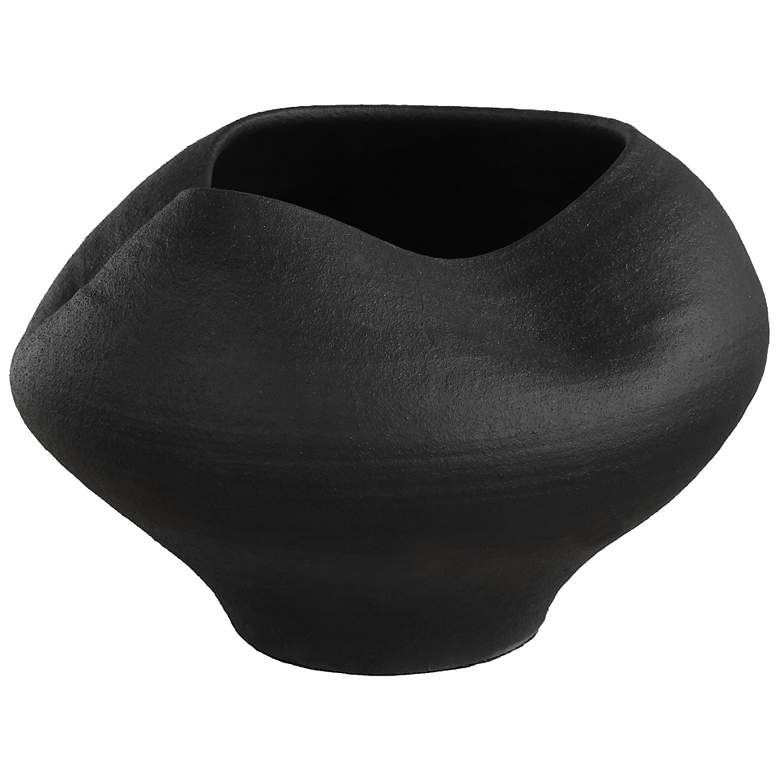 Image 6 Uttermost Nocturne 14" Matte Black Porcelain Bowl more views