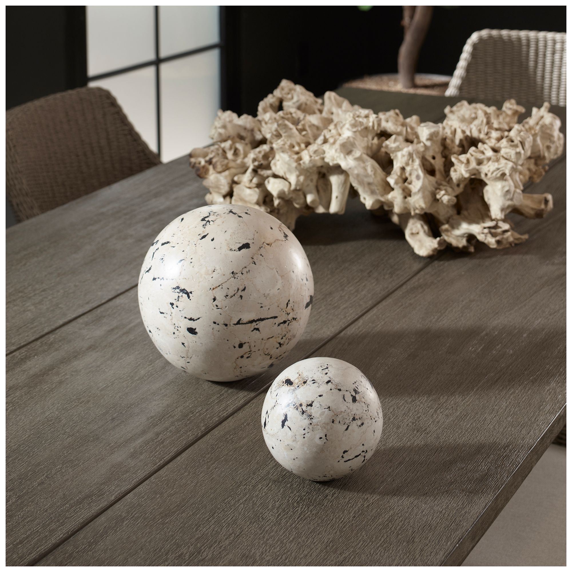 Image 4 Uttermost Nouveau 2-Piece Outdoor Spheres more views