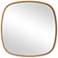 Uttermost Novell 41 7/8" Natural Pine Wood Wall Mirror