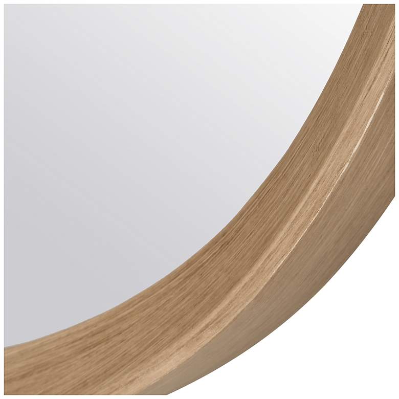 Image 5 Uttermost Novell 41 7/8" Natural Pine Wood Wall Mirror more views
