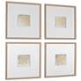 5_Uttermost Now & Then 26" Square 4-Piece Hand Painted Framed Canvas Wall Art more views
