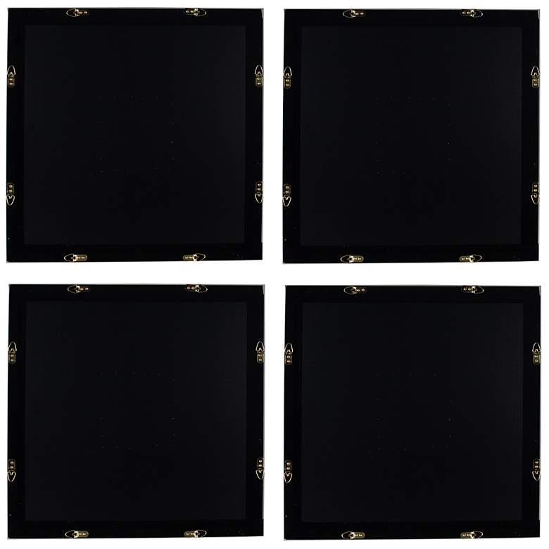 Image 6 Uttermost Now & Then 26" Square 4-Piece Hand Painted Framed Canvas Wall Art more views