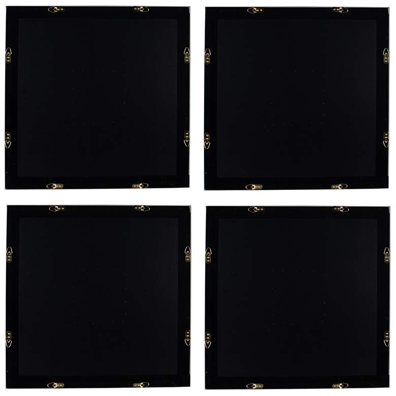 Image 7 Uttermost Now & Then 26" Square 4-Piece Hand Painted Framed Canvas Wall Art more views