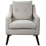 2_Uttermost O'Brien Natural Stone Fabric Accent Armchair