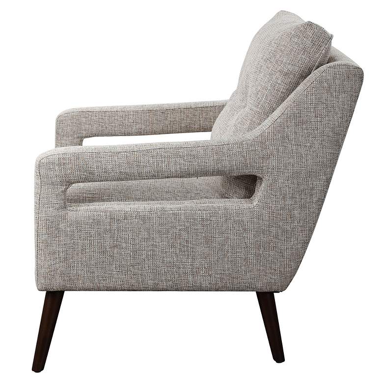 Image 3 Uttermost O'Brien Natural Stone Fabric Accent Armchair more views