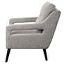 3_Uttermost O'Brien Natural Stone Fabric Accent Armchair more views