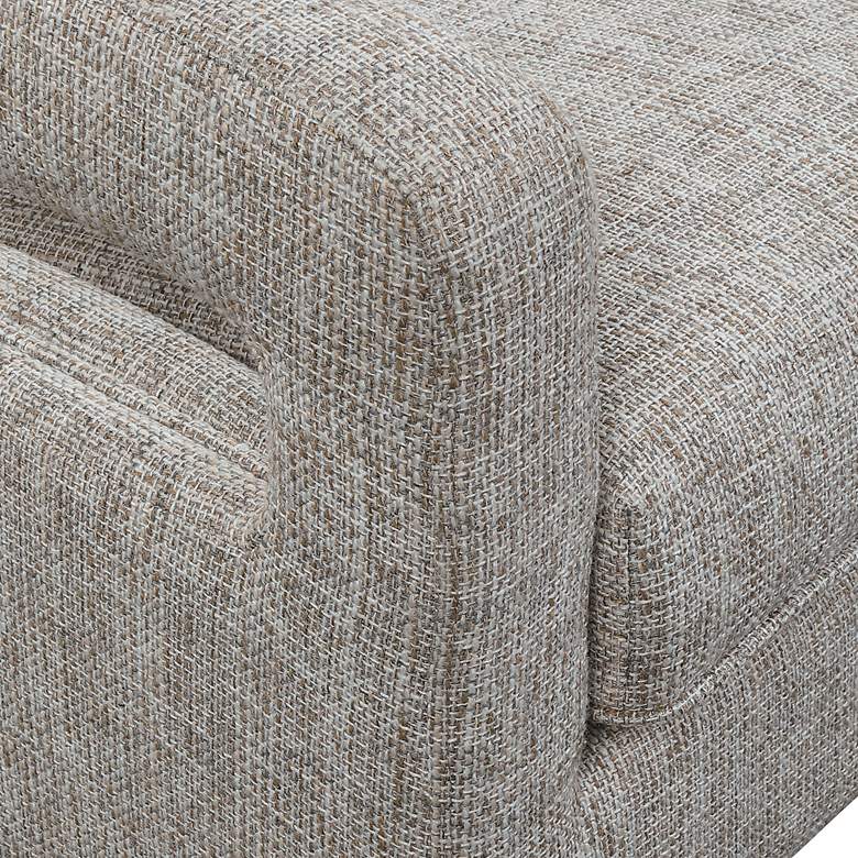 Image 4 Uttermost O'Brien Natural Stone Fabric Accent Armchair more views