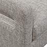 4_Uttermost O'Brien Natural Stone Fabric Accent Armchair more views