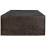4_Uttermost Obra 48" W Bronze Aluminum Outdoor Coffee Table more views
