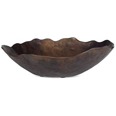 Uttermost Obscura Bronze Indoor-Outdoor Bowl