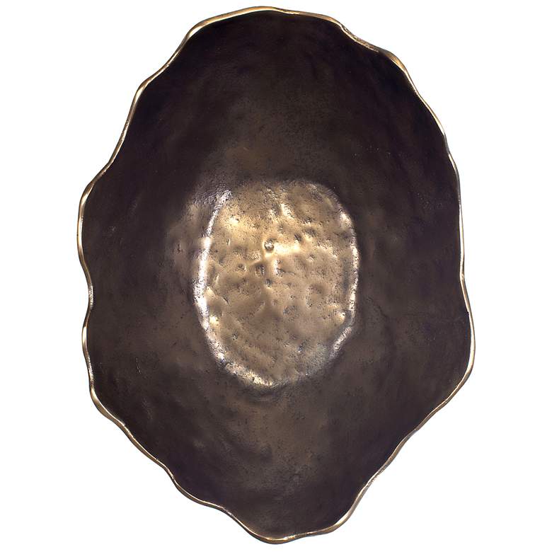 Image 7 Uttermost Obscura Bronze Indoor-Outdoor Bowl more views