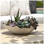 3_Uttermost Obscura Warm White Indoor-Outdoor Bowl more views