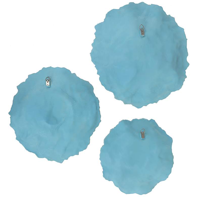 Image 6 Uttermost Ocean Gems 3-Piece Blue Wall Decor more views