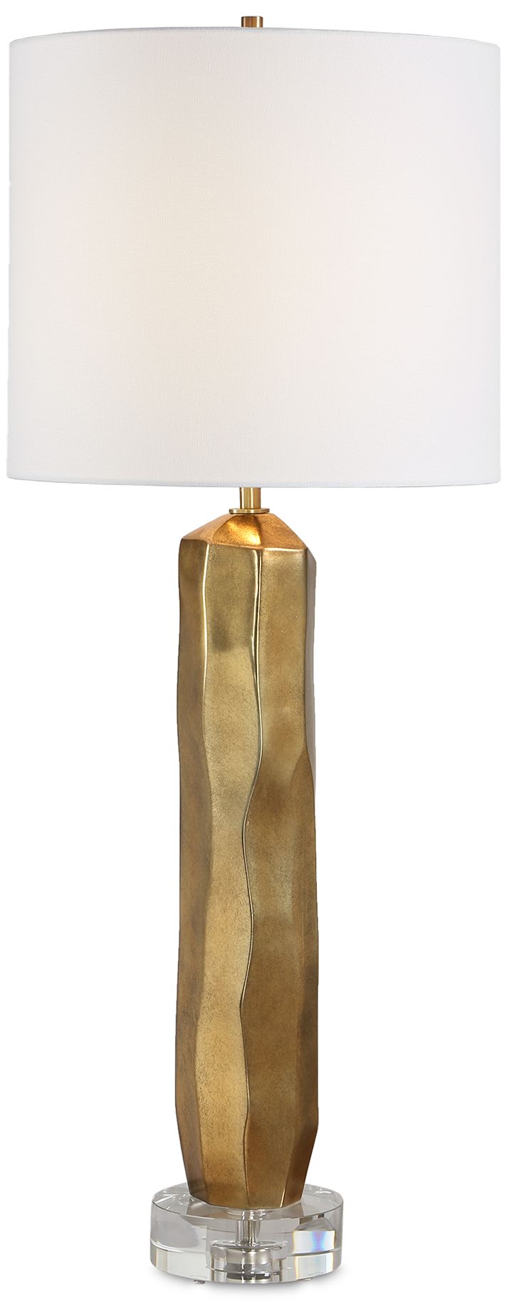 Image 2 Uttermost Octavio 36" Warm Gold Table Lamp
