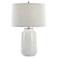Uttermost Odawa 25 3/4" Modern White Ceramic Table Lamp