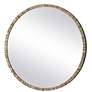 4_Uttermost Odeon 40 1/4" Round Bronze Wall Mirror more views