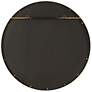 6_Uttermost Odeon 40 1/4" Round Bronze Wall Mirror more views