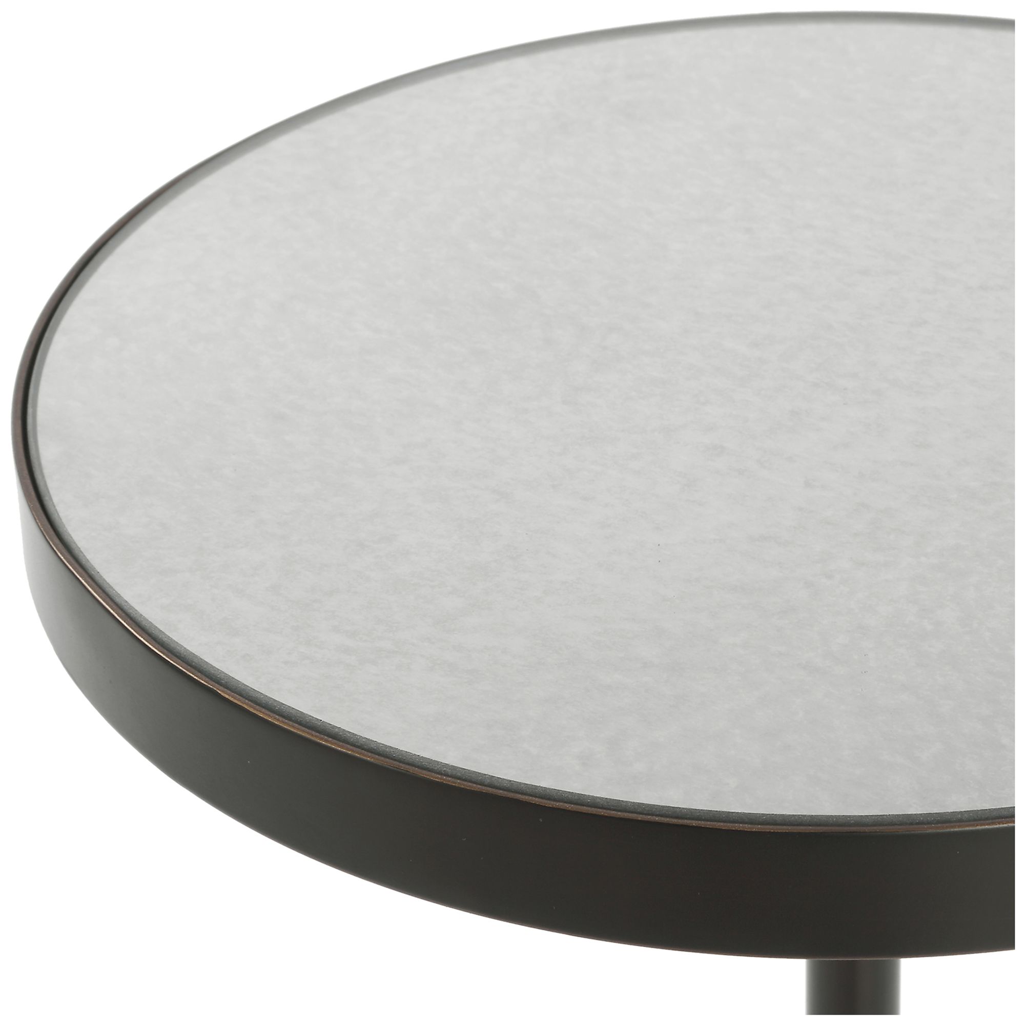 Image 5 Uttermost Odesa 23" High White Marble Accent Table more views