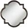 Uttermost Oil-Rubbed Bronze 34" Quatrefoil Wall Mirror