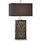 Uttermost Olavo Dark Bronze Ceramic Table Lamp