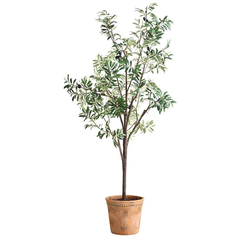 Image 3 Uttermost Olea 67" Potted Olive Tree more views