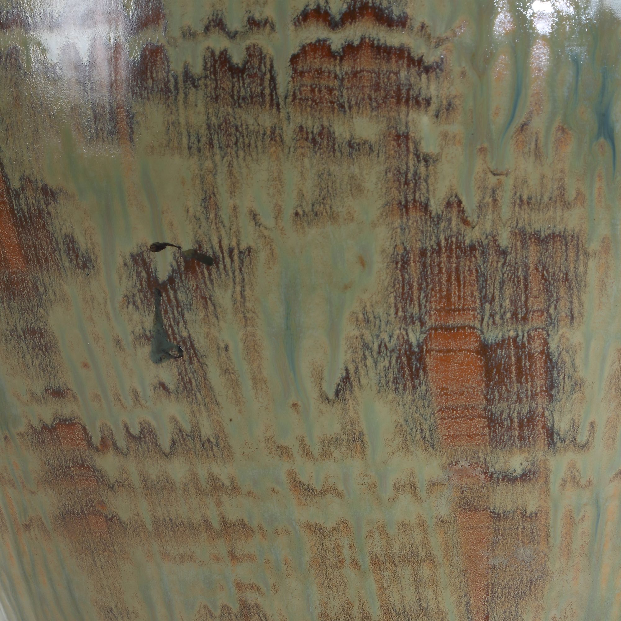 Image 5 Uttermost Olisa 25" Earthy Green Ceramic Table Lamp more views