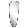 4_Uttermost Olona Satin Black 27" x 60" Wall Mirror more views