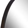5_Uttermost Olona Satin Black 27" x 60" Wall Mirror more views