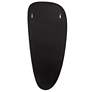 6_Uttermost Olona Satin Black 27" x 60" Wall Mirror more views