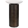 2_Uttermost Olso 21" H x 14" W Bronze Outdoor Accent Table