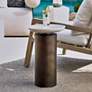 1_Uttermost Olso 21" H x 14" W Bronze Outdoor Accent Table