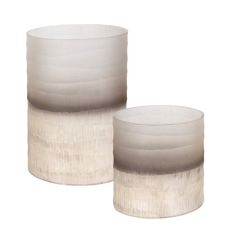 Image 2 Uttermost Ombra 2-Piece Glass Vase Set