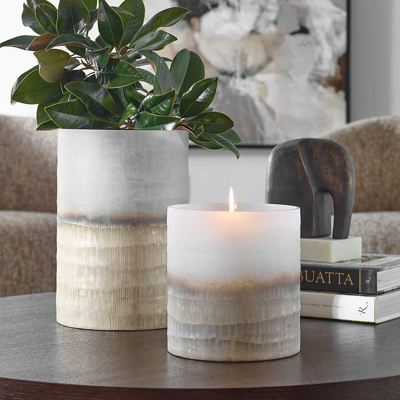 Image 1 Uttermost Ombra 2-Piece Glass Vase Set