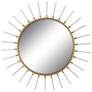 2_Uttermost Oracle Gold Leaf 55" Sunburst Wall Mirror