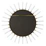 6_Uttermost Oracle Gold Leaf 55" Sunburst Wall Mirror more views
