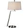 Uttermost Ordino Brushed Nickel Open-Ring Table Lamp