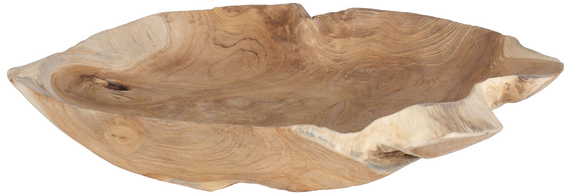 Image 6 Uttermost Organic Embrace 19.7" Wide Teak Wood Indoor-Outdoor Bowl more views