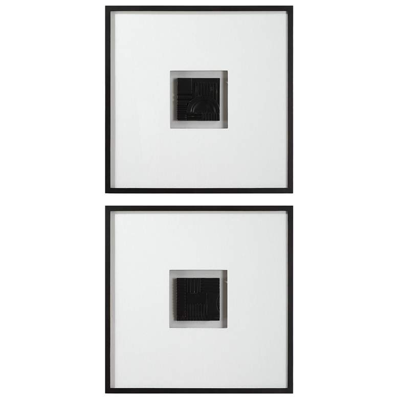 Image 1 Uttermost Origins 25 1/2" 2-Piece Shadow Boxes