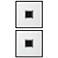 Uttermost Origins 25 1/2" 2-Piece Shadow Boxes
