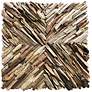 2_Uttermost Outland 24" Square Wood Wall Decor