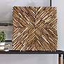 1_Uttermost Outland 24" Square Wood Wall Decor