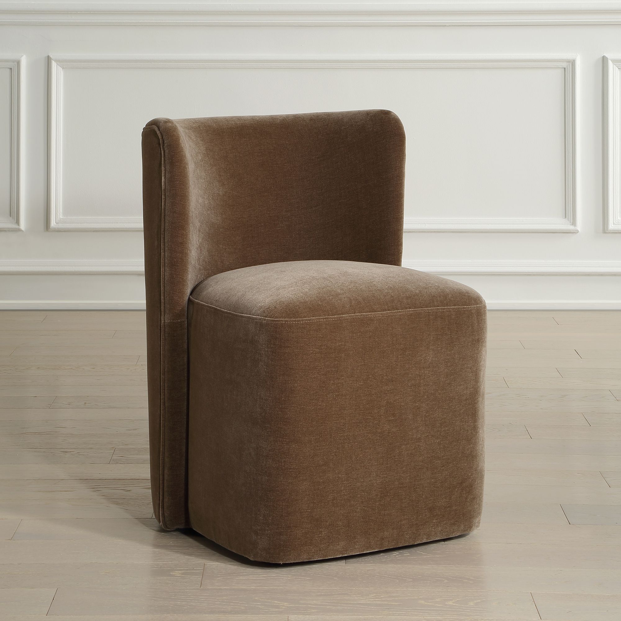 Uttermost Outlook 22" Wide Truffle Brown Dining Chair