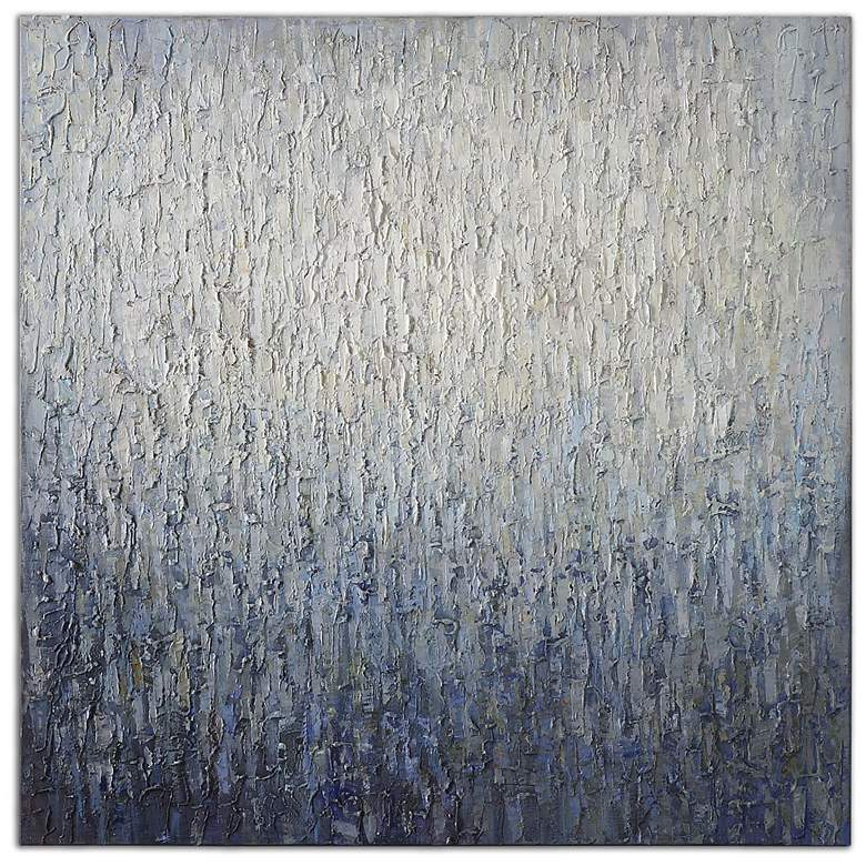 Image 2 Uttermost Outside the Window 36" Square Abstract Wall Art