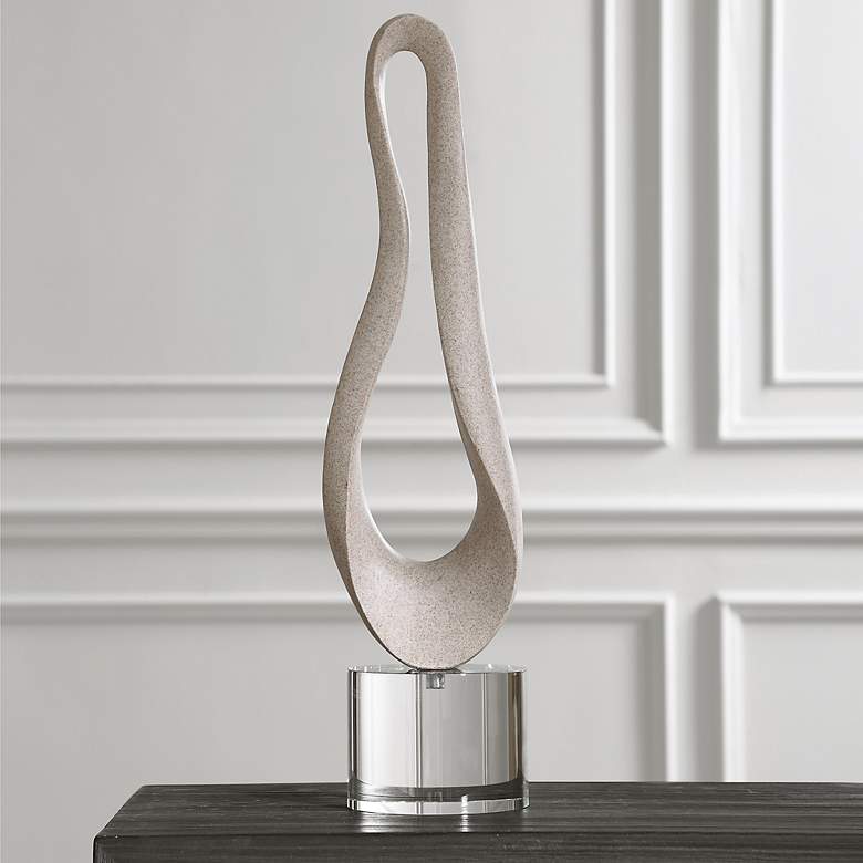 Image 3 Uttermost Oval Harmony 25 1/2" Sculpture more views