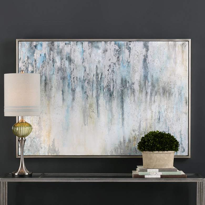 Image 1 Uttermost Overcast 61 1/2" Wide Framed Canvas Wall Art