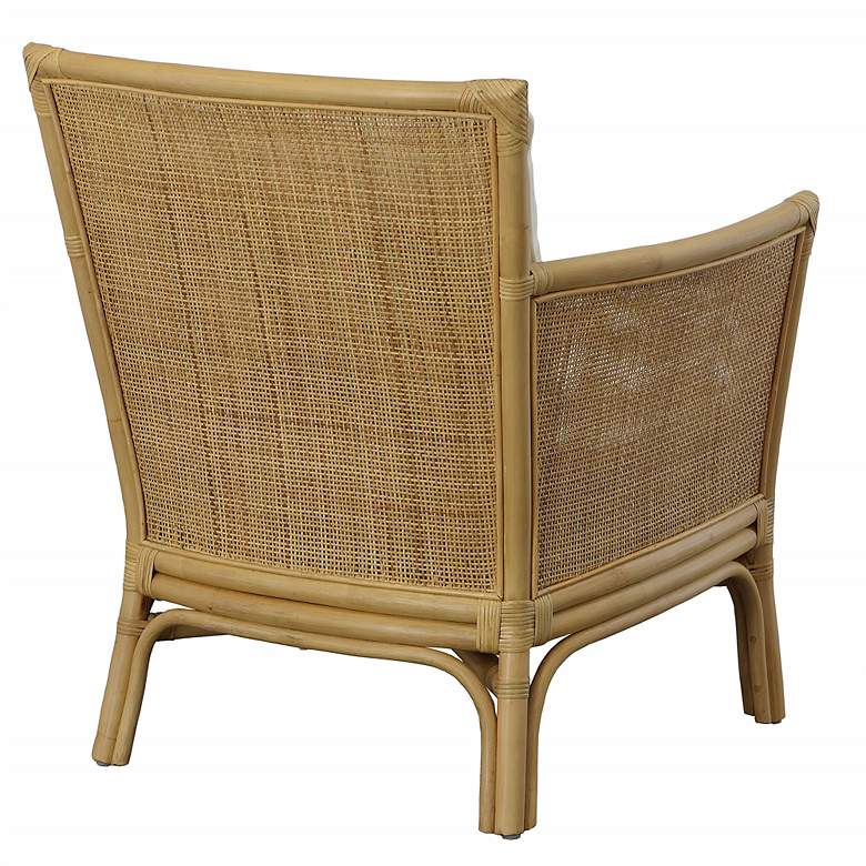 Image 6 Uttermost Pacific Natural Woven Rattan Armchair more views