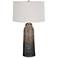 Uttermost Padma 31" High Ivory Chocolate Ombre Ceramic Table Lamp