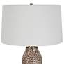 3_Uttermost Padma 31" High Ivory Chocolate Ombre Ceramic Table Lamp more views