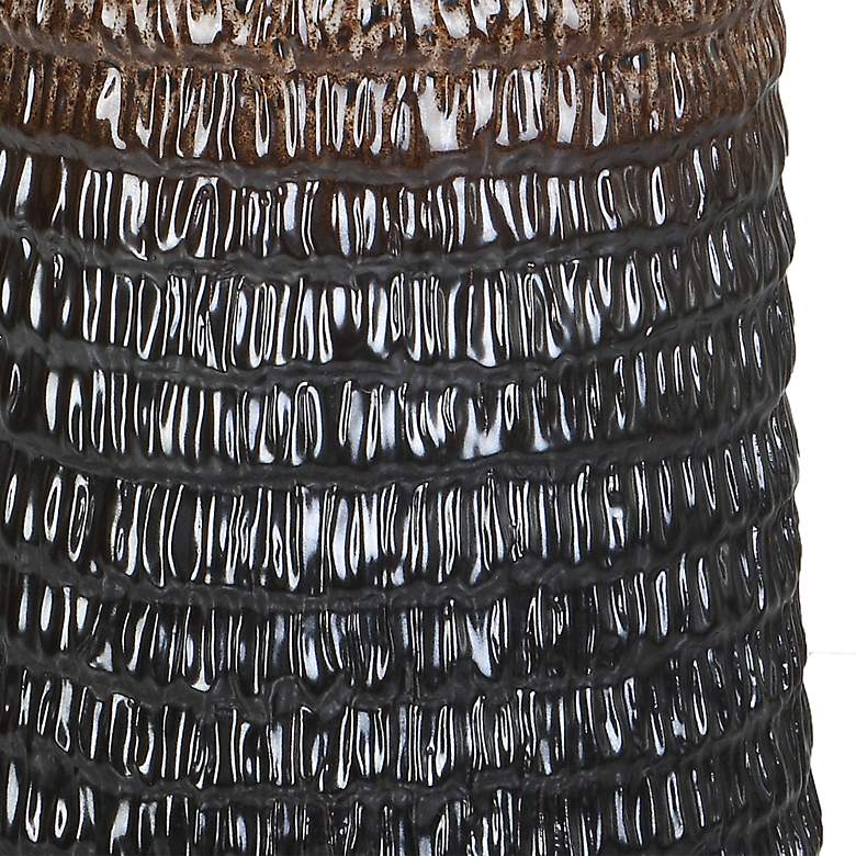 Image 4 Uttermost Padma 31" High Ivory Chocolate Ombre Ceramic Table Lamp more views