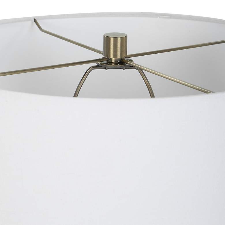 Image 5 Uttermost Padma 31" High Ivory Chocolate Ombre Ceramic Table Lamp more views